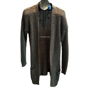 Express open knit cardigan